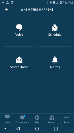 press Voice to assign a voice command press Voice to assign a voice command