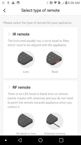 Broadlink app RF code selection area-pix 28 Broadlink app RF code selection area-pix 28