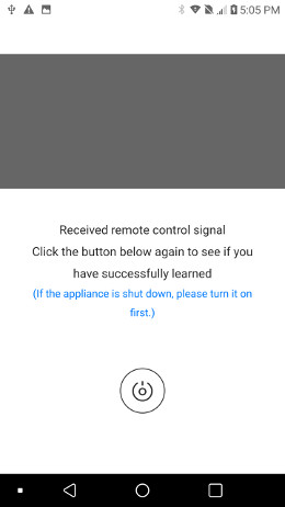 Broadlink app projector ON control signal was cloned-pix 37 Broadlink app projector ON control signal was cloned-pix 37