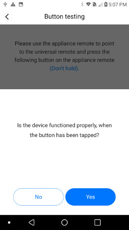 Broadlink app confirm virtual remote button is working-pix 38 Broadlink app confirm virtual remote button is working-pix 38
