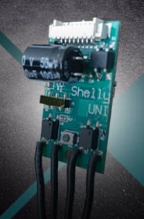 Alexa controls blind, shade & window opener motors with Shelly UNI Alexa controls blind, shade & window opener motors with Shelly UNI